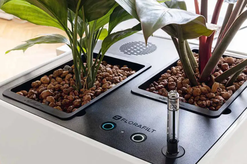 AirCleanPro Florafilt Luftfilter mit Pflanzen