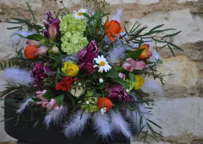 Federn im Blumenstrauß F4